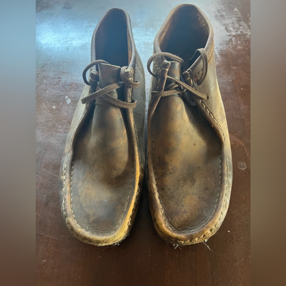 Clark’s Original Wallabee Leather Boot
